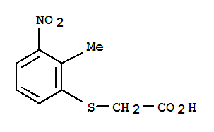 782403-72-9  Acetic acid,2-[(2-methyl-3-nitrophenyl)thio]-