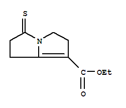 78312-56-8  1H-Pyrrolizine-7-carboxylicacid, 2,3,5,6-tetrahydro-3-thioxo-, ethyl ester