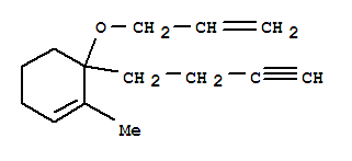 783322-15-6  Cyclohexene,6-(3-butyn-1-yl)-1-methyl-6-(2-propen-1-yloxy)-