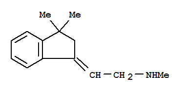 784080-37-1  Ethanamine,2-(2,3-dihydro-3,3-dimethyl-1H-inden-1-ylidene)-N-methyl-