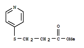 78526-49-5  Propanoic acid,3-(4-pyridinylthio)-, methyl ester