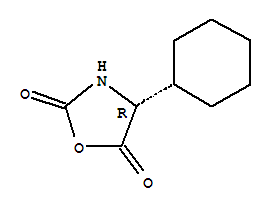 78550-82-0  2,5-Oxazolidinedione,4-cyclohexyl-, (R)- (9CI)