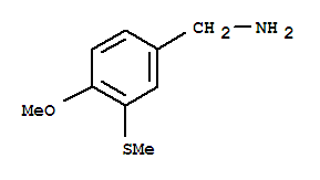 785741-27-7  Benzenemethanamine,4-methoxy-3-(methylthio)-