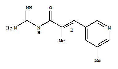 785760-85-2  2-Propenamide,N-(aminoiminomethyl)-2-methyl-3-(5-methyl-3-pyridinyl)-, (2E)-