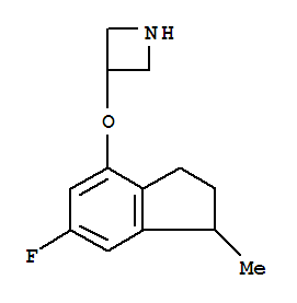 786627-81-4  Azetidine,3-[(6-fluoro-2,3-dihydro-1-methyl-1H-inden-4-yl)oxy]-