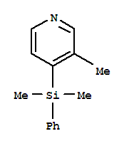 78823-77-5  Pyridine,4-(dimethylphenylsilyl)-3-methyl-