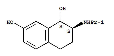 790170-88-6  1,7-Naphthalenediol,1,2,3,4-tetrahydro-2-[(1-methylethyl)amino]-, (1R,2R)-rel-