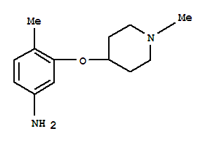 790667-72-0  Benzenamine,4-methyl-3-[(1-methyl-4-piperidinyl)oxy]-
