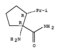 791055-00-0  Cyclopentanecarboxamide,1-amino-2-(1-methylethyl)-, (1R,2R)-