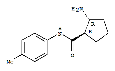 791531-28-7  Cyclopentanecarboxamide,2-amino-N-(4-methylphenyl)-, (1R,2R)-rel-