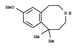 791724-98-6  3-Benzazocine,1,2,3,4,5,6-hexahydro-9-methoxy-6,6-dimethyl-