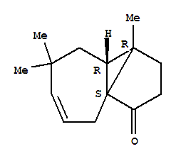 791810-04-3  Cyclopenta[1,3]cyclopropa[1,2]cyclohepten-1(2H)-one,3,3a,3b,4,5,8-hexahydro-3a,5,5-trimethyl-, (3aR,3bR,8aS)-rel-