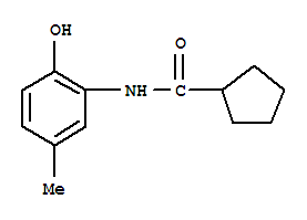 791841-34-4  Cyclopentanecarboxamide,N-(2-hydroxy-5-methylphenyl)-