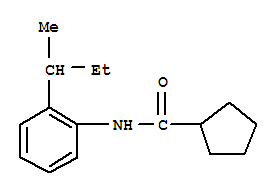 791841-35-5  Cyclopentanecarboxamide,N-[2-(1-methylpropyl)phenyl]-