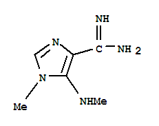 792136-06-2  1H-Imidazole-4-carboximidamide,1-methyl-5-(methylamino)-