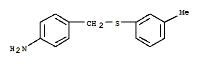 792142-93-9  Benzenamine,4-[[(3-methylphenyl)thio]methyl]-