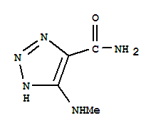 79248-05-8  1H-1,2,3-Triazole-4-carboxamide,5-(methylamino)-