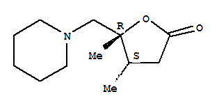 792849-74-2  2(3H)-Furanone,dihydro-4,5-dimethyl-5-(1-piperidinylmethyl)-, cis- (9CI)