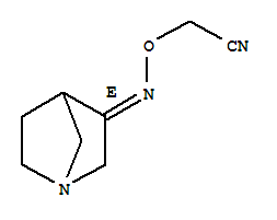 792882-32-7  Acetonitrile,2-[[(E)-1-azabicyclo[2.2.1]hept-3-ylideneamino]oxy]-