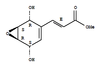 792910-45-3  2-Propenoic acid,3-[(1S,2R,5S,6R)-2,5-dihydroxy-7-oxabicyclo[4.1.0]hept-3-en-3-yl]-, methylester, (2E)-