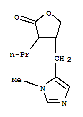 792934-17-9  2(3H)-Furanone,dihydro-4-[(1-methyl-1H-imidazol-5-yl)methyl]-3-propyl-