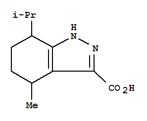 792952-01-3  1H-Indazole-3-carboxylicacid, 4,5,6,7-tetrahydro-4-methyl-7-(1-methylethyl)-