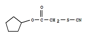 79529-72-9  Acetic acid,2-thiocyanato-, cyclopentyl ester