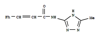 797797-37-6  2-Propenamide,N-(3-methyl-1H-1,2,4-triazol-5-yl)-3-phenyl-