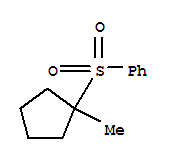 798571-80-9  Benzene,[(1-methylcyclopentyl)sulfonyl]-