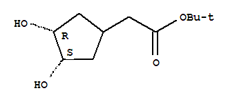 799805-87-1  Cyclopentaneaceticacid, 3,4-dihydroxy-, 1,1-dimethylethyl ester, (3R,4S)-rel-