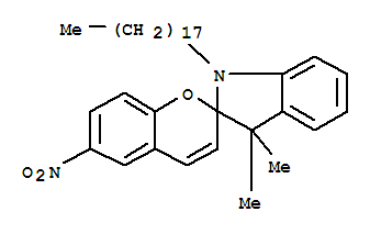 70877-18-8  Spiro[2H-1-benzopyran-2,2'-[2H]indole],1',3'-dihydro-3',3'-dimethyl-6-nitro-1'-octadecyl-