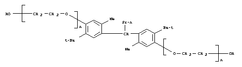 71550-40-8  Poly(oxy-1,2-ethanediyl),a,a'-[butylidenebis[2-(1,1-dimethylethyl)-5-methyl-4,1-phenylene]]bis[w-hydroxy-
