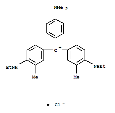 72102-56-8  Methylium,[4-(dimethylamino)phenyl]bis[4-(ethylamino)-3-methylphenyl]-, chloride (1:1)