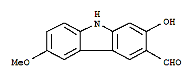 74606-99-8  9H-Carbazole-3-carboxaldehyde,2-hydroxy-6-methoxy-