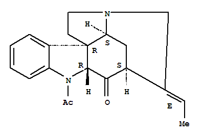 76177-20-3  17-Norcuran-16-one,1-acetyl-19,20-didehydro-, (19E)-