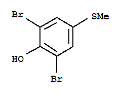 76330-17-1  Phenol,2,6-dibromo-4-(methylthio)- 76330-17-1  Phenol,2,6-dibromo-4-(methylthio)-