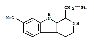 77162-71-1  1H-Pyrido[3,4-b]indole,2,3,4,4a,9,9a-hexahydro-7-methoxy-1-(phenylmethyl)-