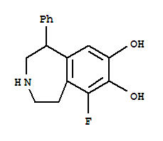 77969-32-5  1H-3-Benzazepine-7,8-diol,6-fluoro-2,3,4,5-tetrahydro-1-phenyl-