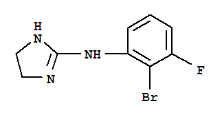 78834-87-4  1H-Imidazol-2-amine,N-(2-bromo-3-fluorophenyl)-4,5-dihydro-