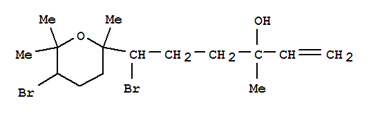79406-07-8  2H-Pyran-2-butanol, d,5-dibromo-a-ethenyltetrahydro-a,2,6,6-tetramethyl- (9CI)