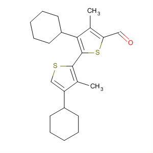 897656-33-6  [2,2'-Bithiophene]-5-carboxaldehyde, 3,4'-dicyclohexyl-3',4-dimethyl-