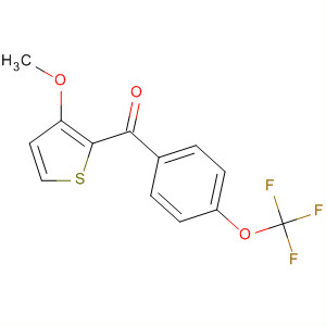 897656-40-5  Methanone, (3-methoxy-2-thienyl)[4-(trifluoromethoxy)phenyl]-