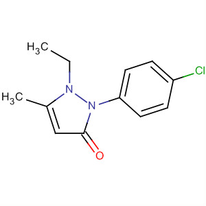 897665-79-1  3H-Pyrazol-3-one, 2-(4-chlorophenyl)-1-ethyl-1,2-dihydro-5-methyl-