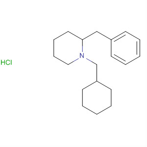 89768-28-5  Piperidine, 1-(cyclohexylmethyl)-2-(phenylmethyl)-, hydrochloride