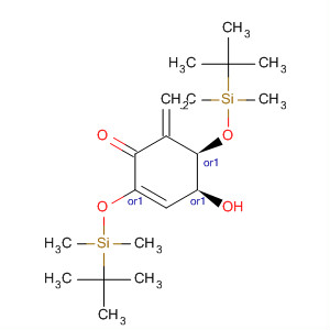 89773-36-4  2-Cyclohexen-1-one,2,5-bis[[(1,1-dimethylethyl)dimethylsilyl]oxy]-4-hydroxy-6-methylene-,trans-