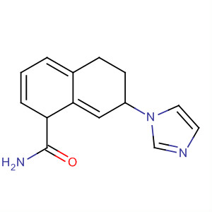 89782-07-0  1-Naphthalenecarboxamide, 5,6-dihydro-7-(1H-imidazol-1-yl)-