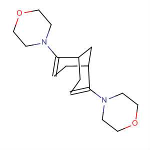 89784-07-6  Morpholine, 4,4'-bicyclo[3.3.1]nona-2,6-diene-2,6-diylbis-