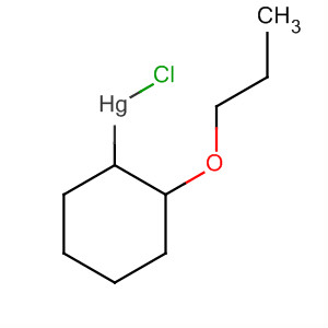 89803-41-8  Mercury, chloro(2-propoxycyclohexyl)-, trans-