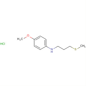 89804-73-9  Benzenamine, 4-methoxy-N-[3-(methylthio)propyl]-, hydrochloride