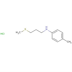 89804-75-1  Benzenamine, 4-methyl-N-[3-(methylthio)propyl]-, hydrochloride